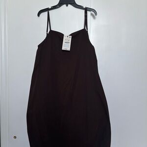 Zara Brown maxi dress